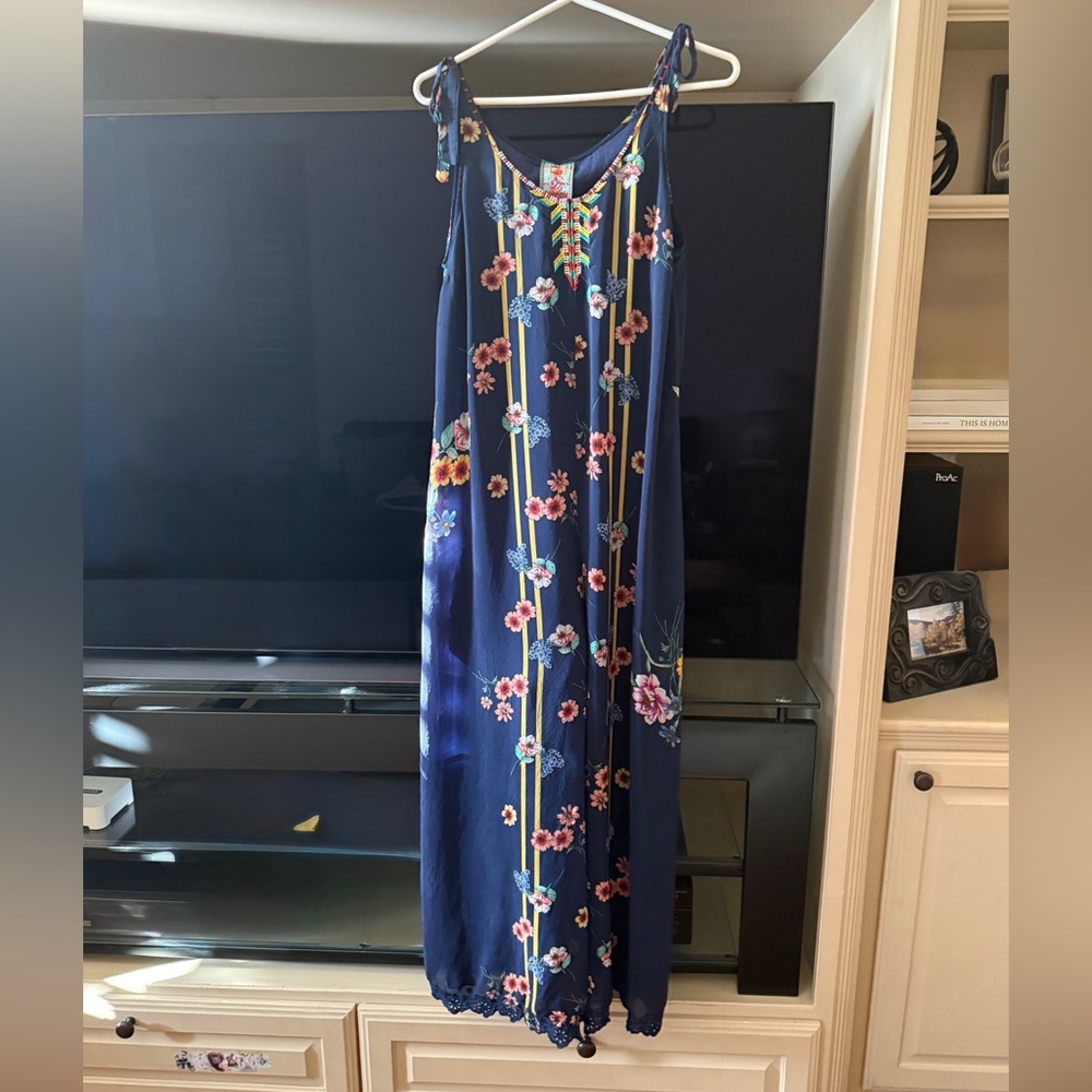 Johnny Was Zaiko floral print jumpsuit, great condition, size M